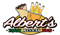 Albert's Fresh Mexican Food logo top